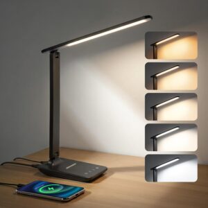 Lámpara de escritorio LED para grabación